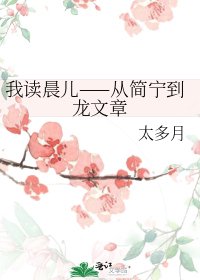 《我读晨儿——从简宁到龙文章》